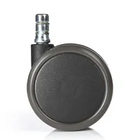 HJH Office GmbH Bürostuhl-Ersatzrollen ROLO No-Noise 619025, für Hartboden, schwarz 4260354052230 HJH Office GmbH 5 Stück