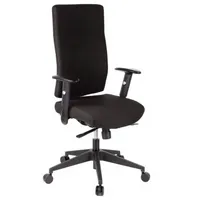 HJH Office GmbH Bürodrehstuhl PRO-TEC 300, schwarz, mit Armlehnen, bis 120kg 4260284080631 HJH Office GmbH