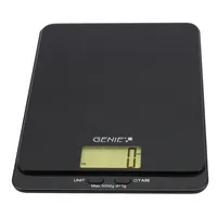 GENIE Briefwaage DLS 5 schwarz für max. 5,0 kg 4015468118361 GENIE