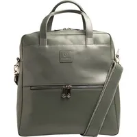 Exacompta Laptop-Rucksack Lady Exactive Leder grau bis 35,6 cm (14 Zoll)