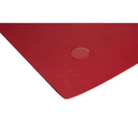 Schreibunterlage weich & flexibel Kunstleder zweifarbig rutschfest abwischbar B 600 x T 350 mm schwarz rot