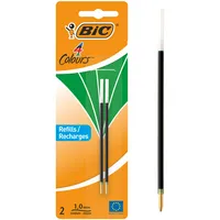 Bic Kugelschreibermine 4Colours 929250, grün, 0,4mm, Standardmine 3086123397767 Bic 2 Stück
