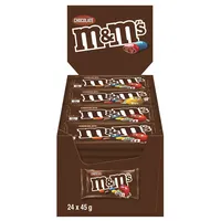 M&M'S® Schokolade 24 x 45 g/Pack. Chocolate