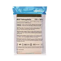 Söhngen Rettungsdecke Sirius 210 x 160cm silber/gold 4250108801306 Söhngen