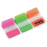 Post-it Haftmarker 686-PGO, Index Strong, 25,4x38mm, 3-farbig sortiert, ohne, Z-Notes, rechteckig 0021200975943 Post-it