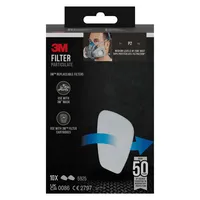 3M Filter für Atemschutzmasken 5925 P2 EN 143:2021, 10 Paar