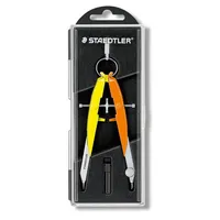 Staedtler Geozirkel Mars Comfort 556 max. Ø d. Kreises 225mm, gelb/orange 4007817010631 Staedtler