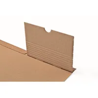 ColomPac Buchverpackung Universal CP021.09 braun, für A4+, innen 307x245x75mm, Kraftliner Wellpappe 1-wellig 4033657973775 ColomPac