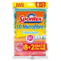 Spontex Allzwecktuch Microfibre Collection 19780028 sort. 10St. 3384122300178 Spontex 10 Stück