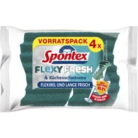 Spontex Schwamm Flexy Fresh 19470309 4St. 3384124703090 Spontex 4 Stück
