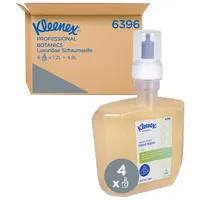 Kimberly-Clark Schaumseife 6396 Botanics, Fresh Luxus, 4x1200 ml, Nachfüllkartusche 5027375052163 Kimberly-Clark 4 Stück
