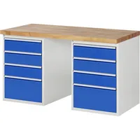 RAU GmbH RAU Werkbank 1500x700x890mm 8xSchublade-TA l.gre.bl 4040376230065 RAU GmbH