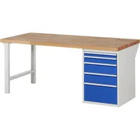 RAU GmbH RAU Werkbank 2000x900x890mm 5xSchublade-TA l.gre.bl 4040376257680 RAU GmbH