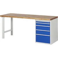RAU GmbH RAU Werkbank 2000x700x890mm 5xSchublade-TA l.gre.bl 4040376188236 RAU GmbH