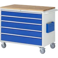 RAU GmbH RAU Montagewagen 1145x650x975mm 5xSchub-TA Top 25mm l.gre.bl 4040376996978 RAU GmbH
