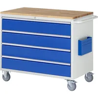 RAU GmbH RAU Montagewagen 1145x650x975mm 4xSchub-TA Top 25mm l.gre.bl 4040376163592 RAU GmbH