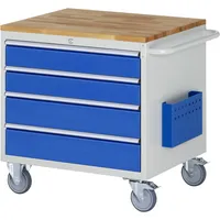 RAU GmbH RAU Montagewagen 770x650x795mm 4xSchub-TA Top 25mm l.gre.bl 4040376245915 RAU GmbH