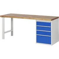 RAU GmbH RAU Werkbank 2000x700x890mm 4xSchublade-TA l.gre.bl 4040376041005 RAU GmbH