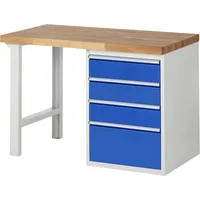 RAU GmbH RAU Werkbank 1250x700x890mm 4xSchublade-TA l.gre.bl 4040376174956 RAU GmbH