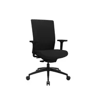 Topstar Bürodrehstuhl Sitness AirWork (P) AGR, schwarz / schwarz, mit Armlehnen, bis 110kg, ohne Kopfstütze 4014296760100 Topstar