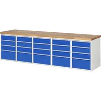 RAU GmbH RAU Werkbank 3000x700x890mm 20xSchublade-TA l.gre.bl 4040376241023 RAU GmbH