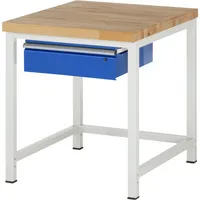 RAU GmbH RAU Werkbank 750x900x840-1040mm 1xSchublade-TA l.gre.bl 4040376259844 RAU GmbH