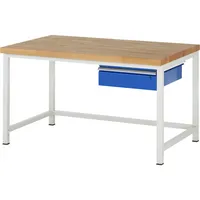 RAU GmbH RAU Werkbank 1500x900x840-1040mm 1xSchublade-TA l.gre.bl 4040376241542 RAU GmbH