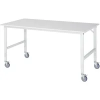 RAU GmbH RAU Arbeitstisch 2000x1000x910-1230 fahrbar M-Platte 22mm l.gr 4040376496058 RAU GmbH