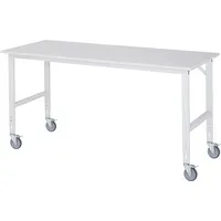 RAU GmbH RAU Arbeitstisch 2000x800x910-1230 fahrbar M-Platte 22mm l.gr 4040376496102 RAU GmbH