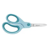 Westcott Kinderschere Kids Softgrip, Stahl, rostfrei, 13cm, Linkshänder, türkis 4027521513266 Westcott