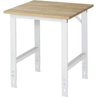 RAU GmbH RAU Arbeitstisch 750x800x760-1080 B-Platte 25mm l.gr 4040376888273 RAU GmbH