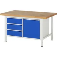 RAU GmbH RAU Werkbank 1500x900x840-1040mm 3xSchublade-TA 1xTür l.gre.bl 4040376265074 RAU GmbH