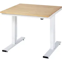 RAU GmbH RAU Werktisch 1000x1000x720-1120mm elektrisch B-Platte 25mm l.gr 4040376069726 RAU GmbH