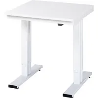 RAU GmbH RAU Werktisch 750x800x720-1120mm elektrisch M-Platte 22mm l.gr 4040376068576 RAU GmbH