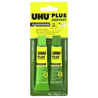 UHU Zweikomponentenkleber 45670 PLUS ENDFEST, 33g, permanent 4026700456707 UHU 33 Gramm
