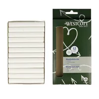 ACME United Tafelkreide, E-744982 00, weiß, rund, 12x84mm (ØxL) 4027521528925 ACME United 12 Stück