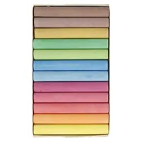ACME United Tafelkreide, E-744983 00, farbig sortiert, rund, 12x84mm (ØxL) 4027521528956 ACME United 12 Stück