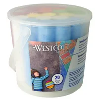 ACME United Westcott Straßenkreide E-744981 00 sort. 20St. 4027521528208 ACME United 20 Stück