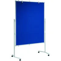 Maul Kombistellwand MAULpro, 6380482, 120x150cm, Textil + Metall, Aluminiumrahmen 4002390024266 Maul