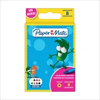 Rubbermaid Paper Mate Wachsmalstift 2168273 sort. 8St. 3026981682735 Newell Rubbermaid 8 Stück