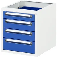 RAU GmbH RAU Unterbaucontainer 480x600x545mm 4xSchublade l.gre.bl 4040376864031 RAU GmbH