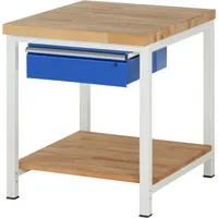 RAU GmbH RAU Werkbank 750x900x840-1040mm 1xSchublade-TA l.gre.bl 4040376269461 RAU GmbH