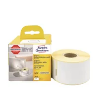 AVERY Zweckform Rollenetikett 89 x 36 mm permanent haftend, weiß pro Rolle 4004182617014 AVERY Zweckform 260 Stück