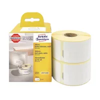 AVERY Zweckform Rollenetikett 89 x 36 mm permanent haftend, weiß pro Rolle 4004182617007 AVERY Zweckform 520 Stück
