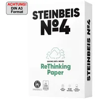 Steinbeis Steinbeis Kopierpapier No.4 ISO 100 K1701666080 B A3 500 Bla