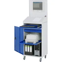 RAU GmbH RAU Computerschrank 650x520x1895mm mobil l.gre.bl 4040376175526 RAU GmbH