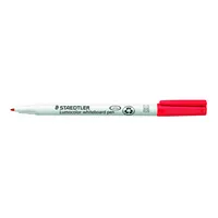Staedtler Boardmarker Lumocolor 301 pen, 301-2, rot, 1mm Rundspitze 4007817301029 Staedtler