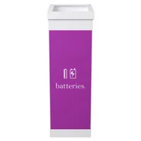 Paperflow Abfallsammelsystem Batterie lila