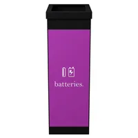 Paperflow Abfallsammelsystem Batterie lila