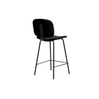 PAPERFLOW Hocker THVINX2.01.01 Vintage, schwarz, bis 130kg 3660141233421 PAPERFLOW 2 Stück